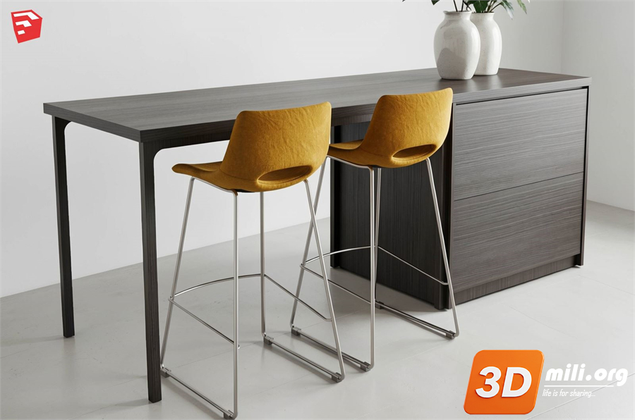 Kitchen island Skp Files